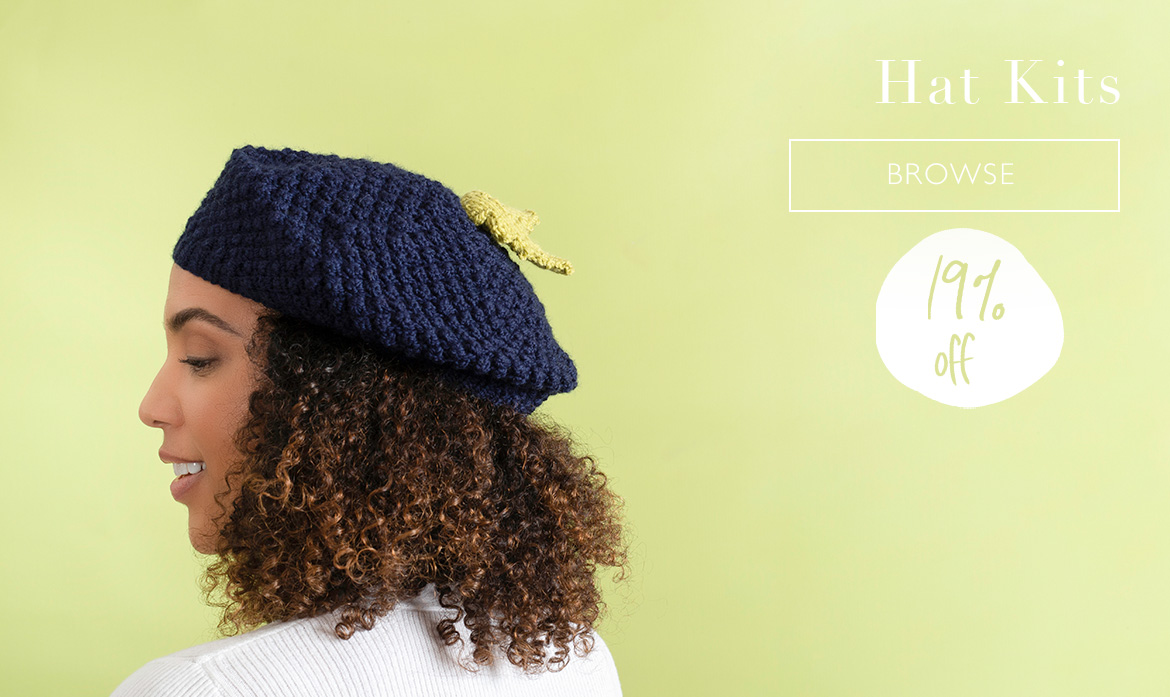 Hat kits knit discount berry beanie beret toft